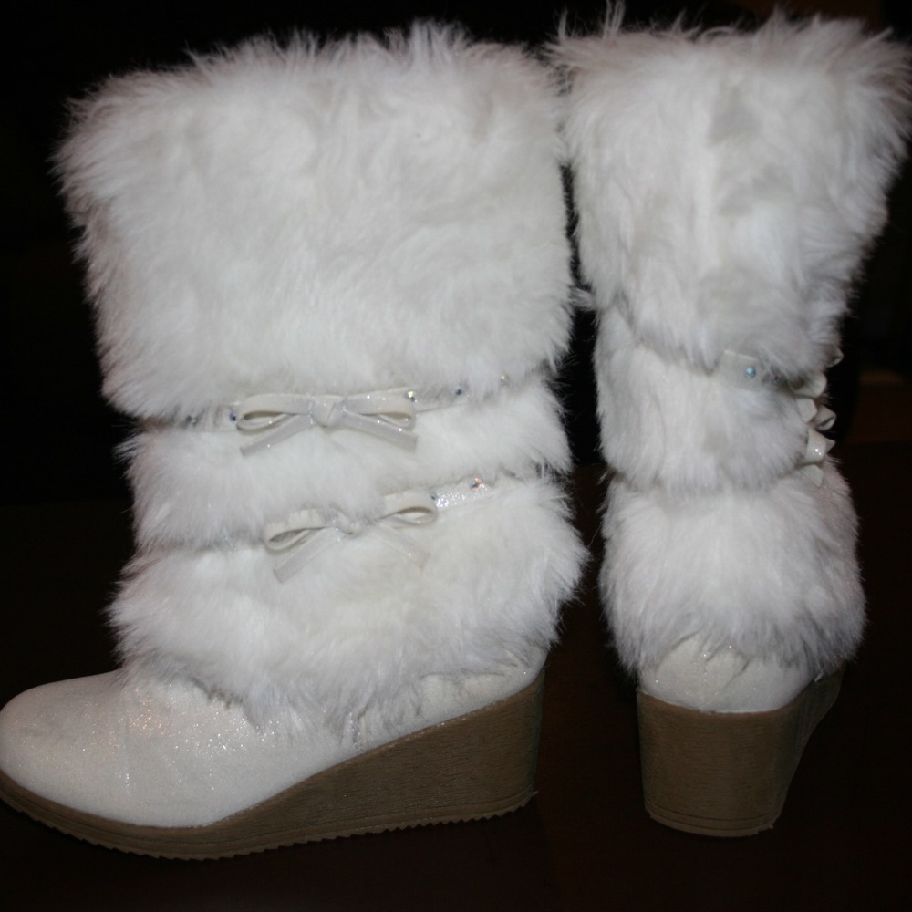 Kid Fur Boots